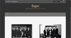 Desktop Screenshot of eaganins.com